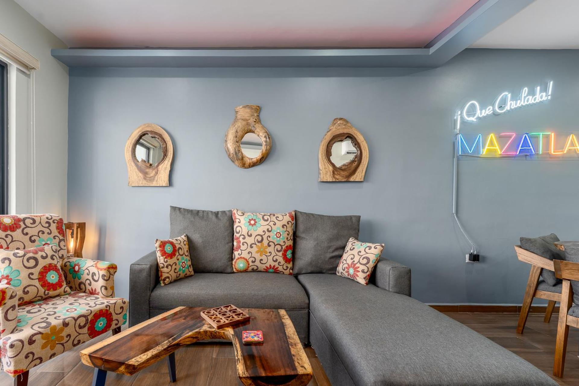 New & Comfy, 5 Star Area, Walk 2 Beach, Pool, Views, King Bed Mazatlán Exteriör bild